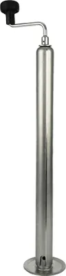Produktbild von WINTERHOFF Kurbelstütze ausziehbar, 150 kg, Rohr 48 mm, Höhe 600-820 mm, Hub 220 mm, Stützbein zum Abstützen, für Anhänger