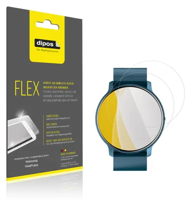 Image de 2x Film de protection d'écran pour Neksong VitalPulse, recouvre 100% de l'écran, dipos Flex