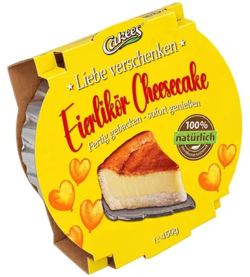 Produktbild von Cakees Eierlikör Cheesecake 450g