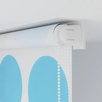 Immagine prodotto di vidaXL Tenda a rullo per doccia 120x240 cm motivo circolare