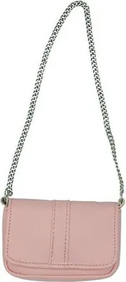 Produktbild von Puppen Handtasche Crossbody Bag Umhängetasche pink Puppenbekleidung für Puppe 43 cm