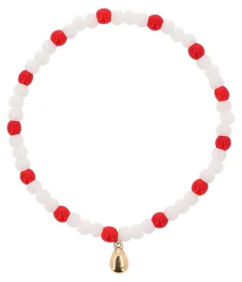 Produktbild von NAHIMA damen armband - gold weiss rot NAHIMA damen armband - gold weiss rot, onesize