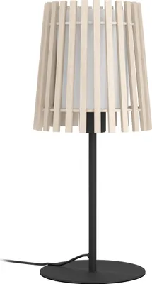 Produktbild von FATTORIA Tischleuchte Tischbeleuchtung - H45 x Ø20 cm - schwarz - 1X25W exkl. - IP20