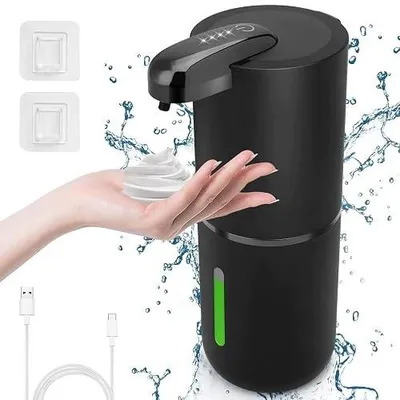 Zdjęcie produktu dla Dozownik mydła automatyczny elektryczny bezdotykowy 380ML na ścianę