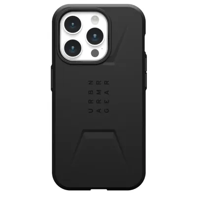 Produktbild von Urban Armor Gear Civilian Magsafe, Cover, Apple, iPhone 15 Pro, 15,5 cm (6.1"), Schwarz