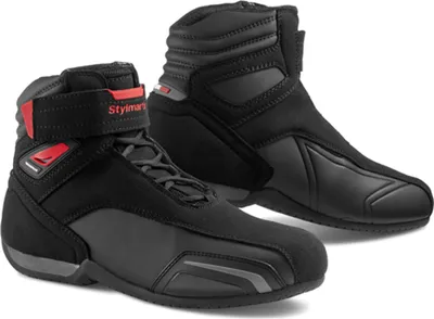 Produktbild von Stylmartin Vector Motorradschuhe (Black/Red,43)