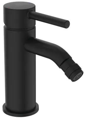 Produktbild von Ideal Standard Bidetarmatur Ceraline Ausladung 106mm BC197XG Schwarz (Silk Black)