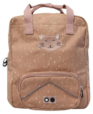 Produktbild von Trixie großer Rucksack - Schultasche Mrs. Cat für Kinder und A4 Bücher