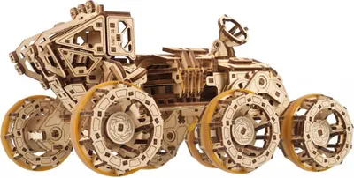 Image de Ugears 3D Puzzle mécanique en bois Mars Rover