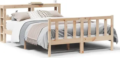 Obrázek produktu pro vidaXL Postel z masivu bez matrace 150x200 cm borovice