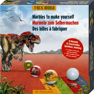Produktbild von T-Rex World - Murmeln zum Selbermachen