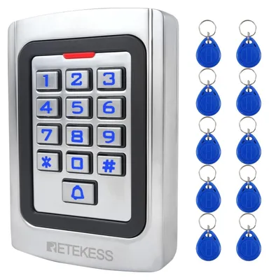 Image de Retekess T-AC04 : Serrure de porte d'entrée à code, ouvre-porte avec code