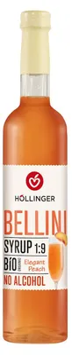 SYROP DO DRINKÓW I KOKTAJLI BELLINI BIO 500 ml - HOLLINGER