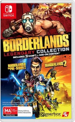 Produktbild von Borderlands Legendary Collection (Switch) Code in einer Box