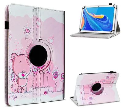 Produktbild von Tablet Hülle für HONOR PAD X8A Tasche Schutzhülle Case 360 Grad DrehbarFarbe 360 Uni:Motiv 1