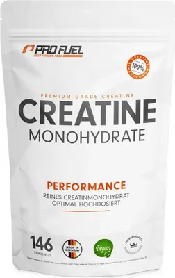 Produktbild von ProFuel Creatine Monohydrate (500g) Unflavoured - Kreatin - Kreatin-Monohydrat