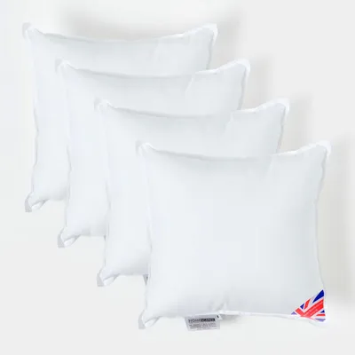 Produktbild von HOMESCAPES 4er-Set Füllkissen 35 x 35 cm – Kissenfüllung Super-Mikrofaser