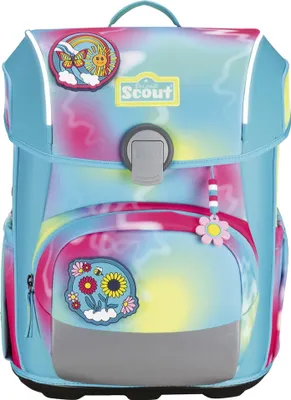 Produktbild von Scout Neo Schulranzenset Safety Light 5 teilig Happy Rainbow