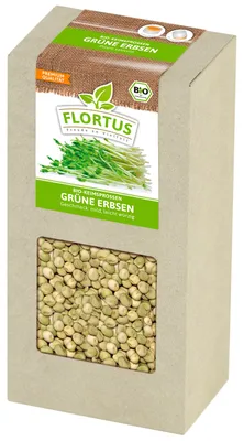 Produktbild von Keimsprossen Grüne Erbse |  Keimsprossen von FLORTUS, Menge:200 g