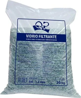 Obrázok produktu pre Productos Qp Filter Glass 20kg 1.2-2.0mm Blue Blue One Size