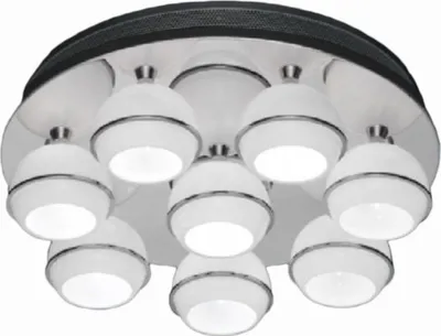 Produktbild von Bankamp Deckenleuchte Cara 8x G4 12V Halogen 40cm Mit Trafo Rund