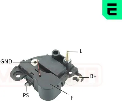 Produktbild von ERA 215778 Lichtmaschinenregler 14,7V für FIAT Doblo Kombi (119, 223) Generator