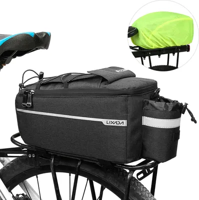Produktbild von Lixada Insulated Trunk Cooler Bag mit Regenschutz Wasserdichtes Fahrradfahrrad Gep?cktr?ger Aufbewahrung Gep?cktasche Reflektierende MTB Bike Packtasche Umh?ngetasche