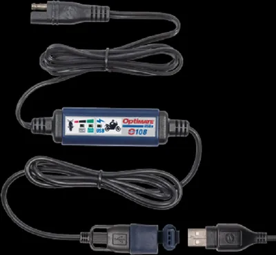 Produktbild von OPTIMATE USB 3,3A Ladekabel mit SAE Stecker/USB Buchse