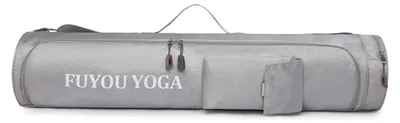 Obrázok produktu pre Yogamatka, skladacia, 76 x 15,5 cm, strieborná, vhodná na jogu a pilates