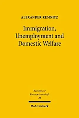 Image de Immigration, Unemployment and Domestic Welfare