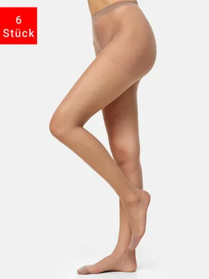 Produktbild von NUR DIE Damen Feinstrumpfhose 6-Pack Supersitz - saskia - Größe 44-46