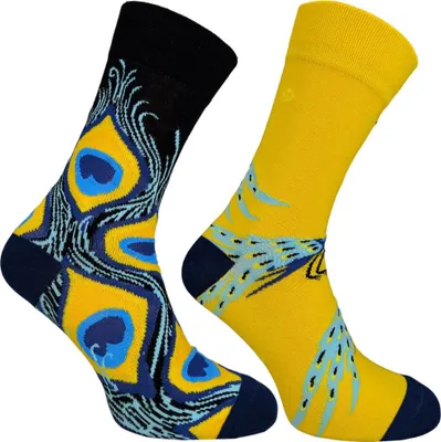 Produktbild von 1 Paar Von Lustige Herren Damen Socken mit Tiermotiv Pfotenabdruck Gr.38/44
