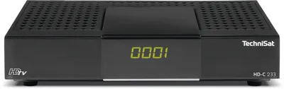 Produktbild von TechniSat HD-C 233 | HD-Receiver für Kabelfernsehen, DVB-C, HDMI, SCART, USB