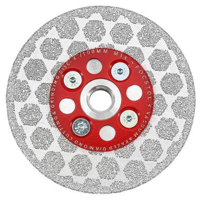 Immagine prodotto di Disco diamantato da 100 mm per tagliare e smerigliare piastrelle, Vetroceramica, marmo e quarzo