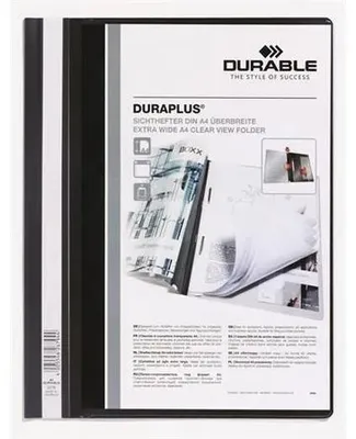 Obrázok produktu pre Durable Duraplus, Čierna, A4, 1 vrecká/vreciek