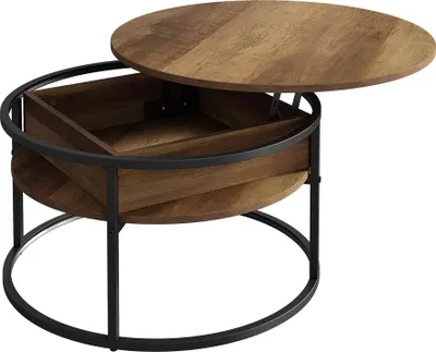 Produktbild von Couchtisch Vicco Marlo Holz 77 x 77 cm, Model 55946