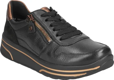 Produktbild von Ara Sneaker SAPPORO 2.0, Glattleder, Schwarz, Damen