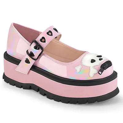 Produktbild von SLACKER-27 Damen Sandale von DemoniaCult, Rosa  , EU 37, US 7