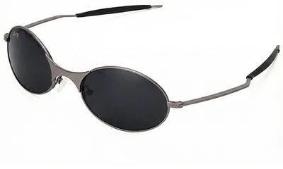 Produktbild von VeyRey oval polarisierte sonnenbrille Pemu schwarz fassung schwarz gläser