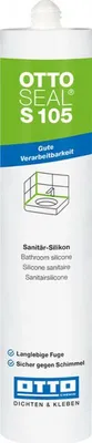 Produktbild von OTTOSEAL S105 alternatives Sanitär-Silikon 310ml C04 schwarz