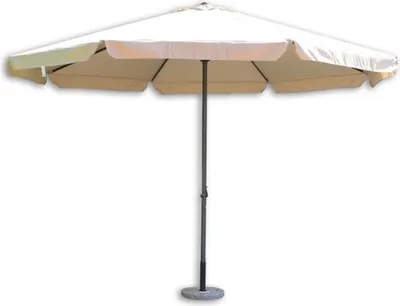Obrázok produktu pre ROJAPLAST Záhradný slnečník STANDART, 300 cm, béžový