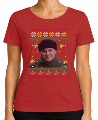 Immagine prodotto di Maglietta da donna Harry Kevin Home Alone - Christmas Present Ugly Christmas Sweater, rossa, XL