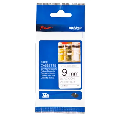 Obrázek produktu pro Brother TZE-N221, TZ, Černá, Čína, 5 rok/roky, 9 mm, 8 m