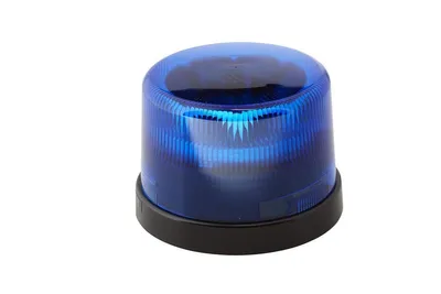 Image de Feu clignotant 24 V LED bleu HELLA universel pour divers véhicules