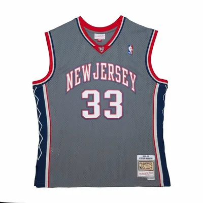 Obrázok produktu pre Basketbalový dres Mitchell & Ness New Jersey Nets #33 Stephon Marbury Alternate Jersey grey - XS