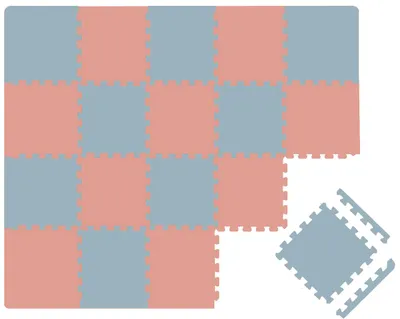 Imagen del producto de Alfombrilla de juego para bebés de 18 piezas, puzzle, 30x30 cm. Alfombrilla para gatear, alfombrilla para el suelo, ideal para la habitación de los niños