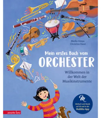 Obrázek produktu pro Mein erstes Buch vom Orchester (Das musikalische Bilderbuch mit CD und zum Streamen)