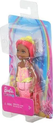 Zdjęcie produktu dla MATTEL GJJ87 Barbie Dreamtopia Chelsea Meerjungfrau aprikot