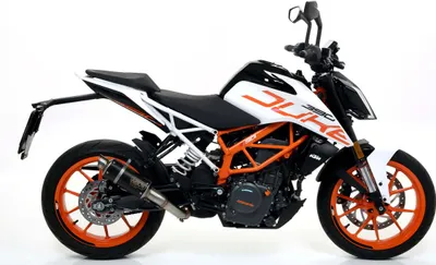 Image de ARROW gp2 système d?èchappement slip-on foncé pour KTM Duke 390