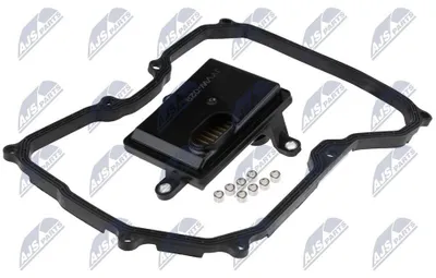 Produktbild von NTY FSF-VW-029 Hydraulikfiltersatz AT Automatikgetriebe für VW Golf VII Schrägheck (5G1, BQ1, BE1, BE2)